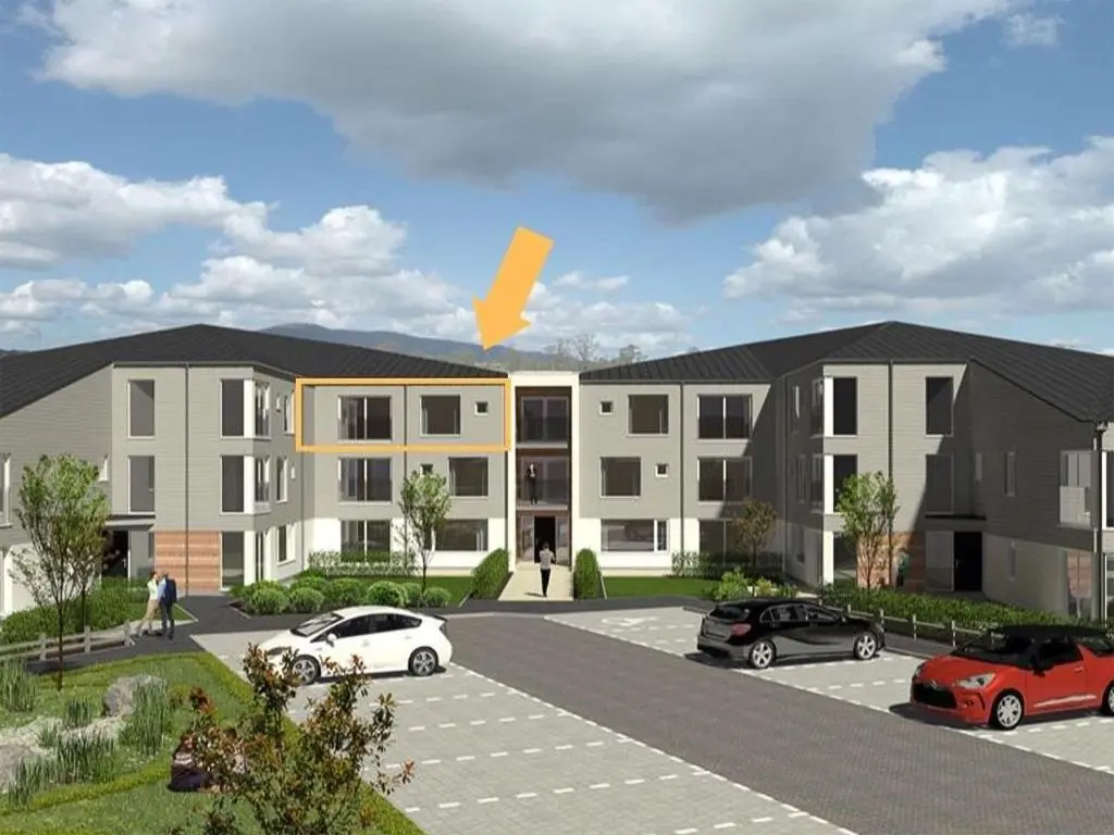 an artist rendering of a proposed apartment complex at Caledonia View in Aviemore