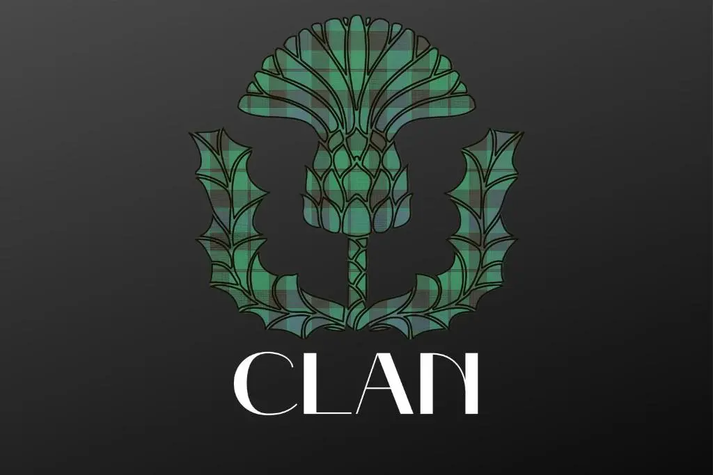 a green clani logo on a black background at Braeview - by Caithness Luxury Apartments NC500 - 3 Bedroom Luxury holiday home - Sleeps Work teams upto 3 & holiday makers upto 5 in Wick
