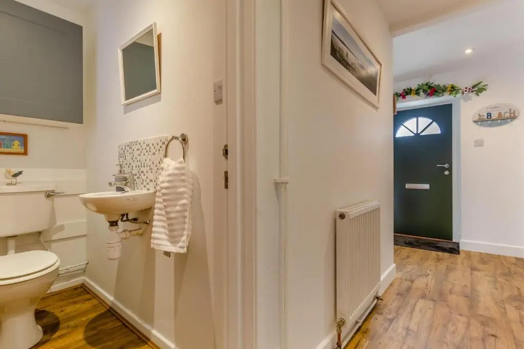 a bathroom with a toilet and a sink at 3 Bed in Avoch oc-c31805 in Avoch