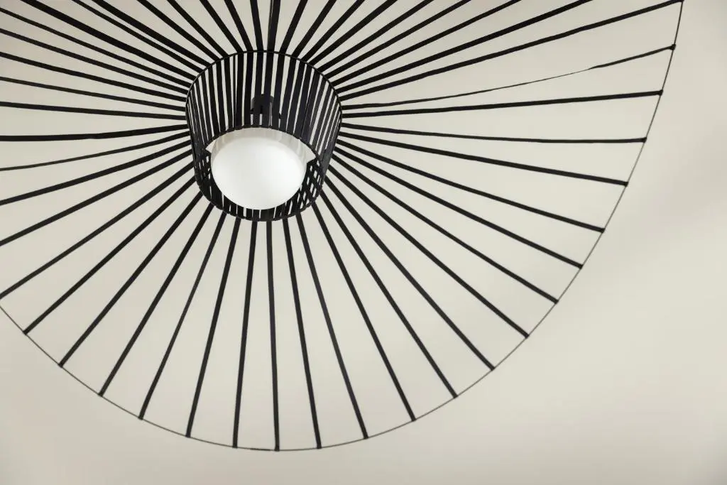 a rendering of a ceiling light with lines at Muckle View in Gardenstown