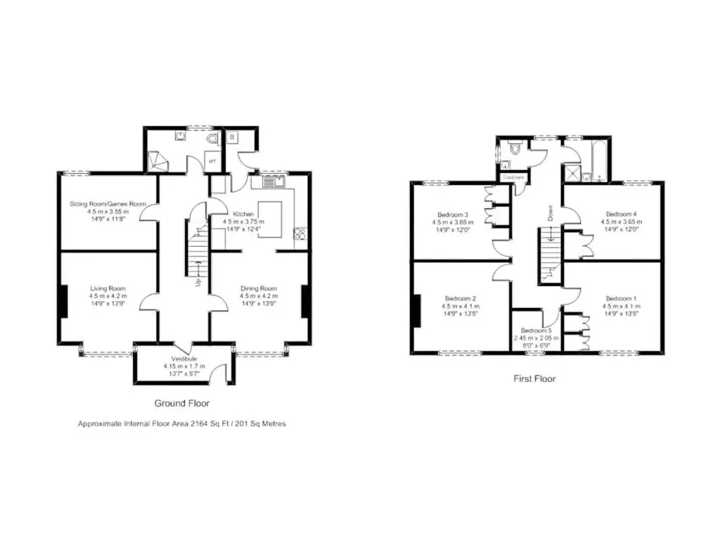 a floor plan of a house at Villa Netherwood by Interhome in Newtonmore