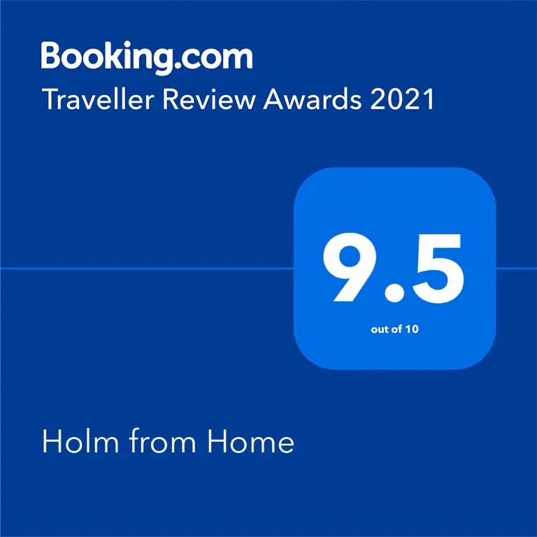 a screenshot of a phone with the words hawker from home at Holm from Home in Inverness