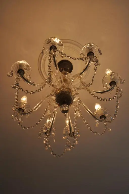 a chandelier hanging from a ceiling at Emahroo Cullen in Cullen
