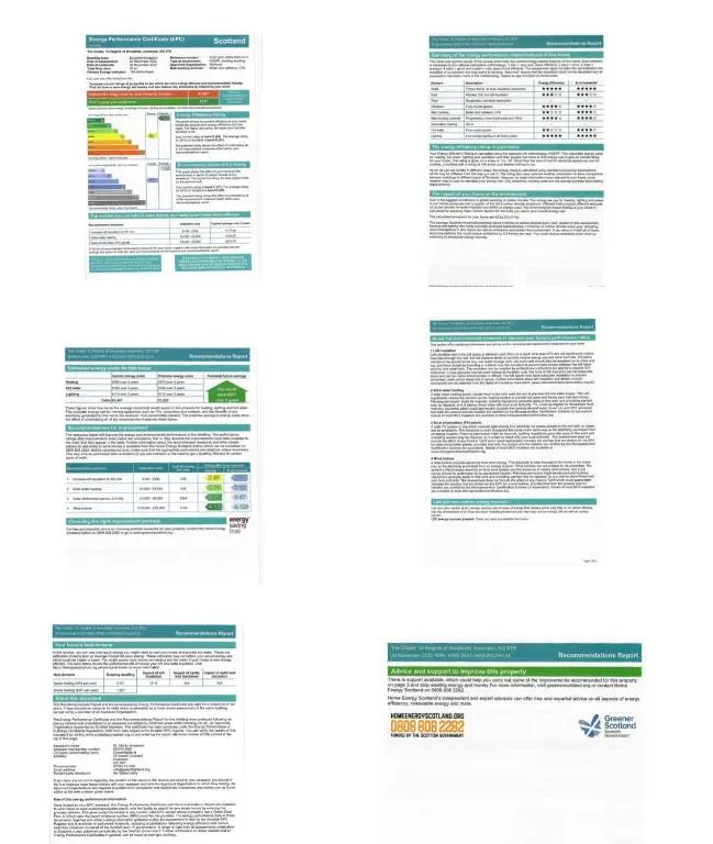 a screenshot of the website of a company at The Chalet in Inverness