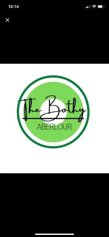 a sign for aeryery defend our with a green circle at The Bothy Aberlour in Aberlour