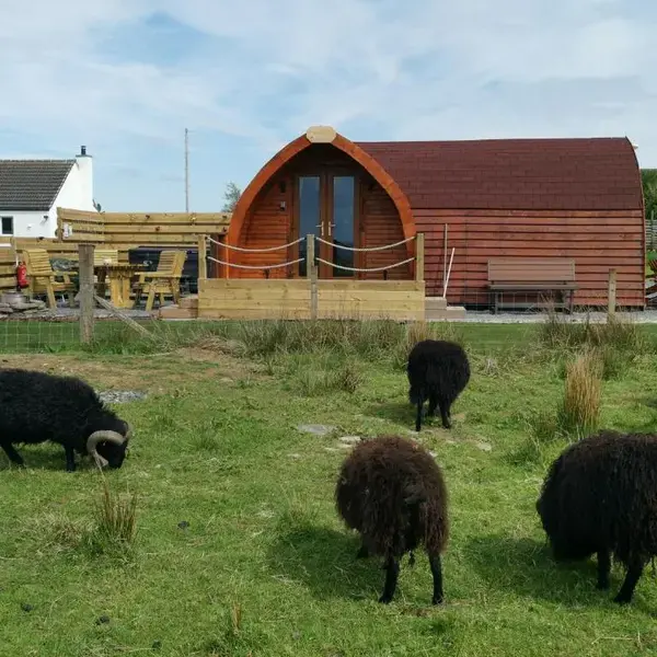 Achmeney Glamping larger than Average pod