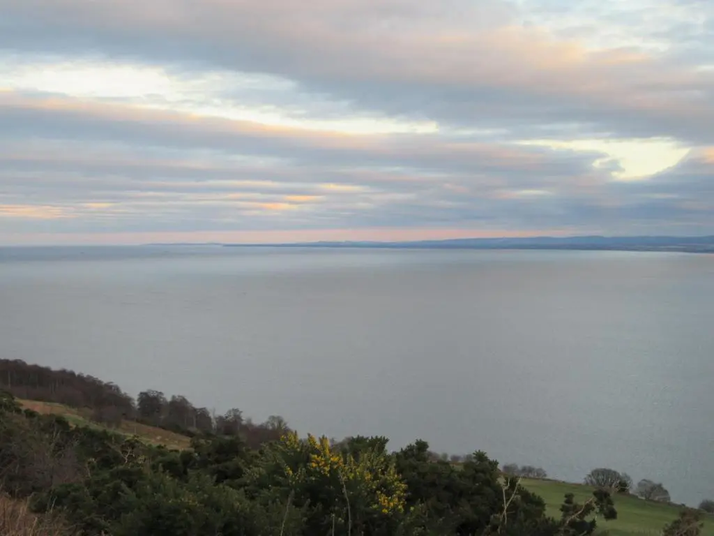 a view of a large body of water at Kestrel, Longhouse Cottages in Rosemarkie