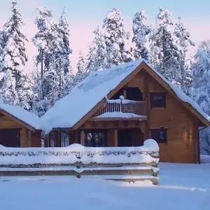 Norwegian Log Cabin The Roe Deer -sauna & hot tub